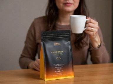 CAFE CON CURCUMA TOSTADO MOLIDO 250 GRAMOS - 2