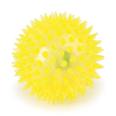 PELOTA PERROS JUGUETE LUZ Y SONIDO MASCOTA INTERACTIVA 6.5 CM - 5
