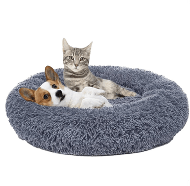 CAMA PERROS Y GATOS ANTIESTRÉS FELPA 70CM - 1