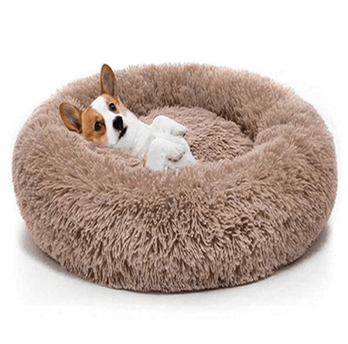 CAMA PERROS Y GATOS ANTIESTRÉS FELPA 70CM - 4