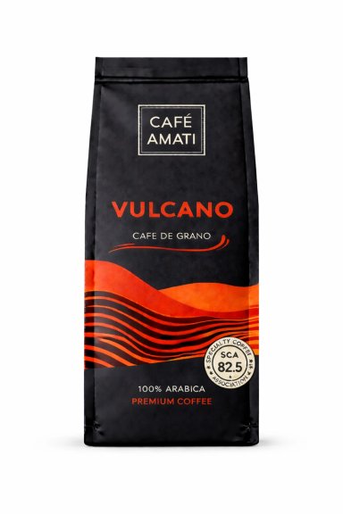 CAFE  AMATI GRANO MOLIDO VULCANO 250 GR. - 1