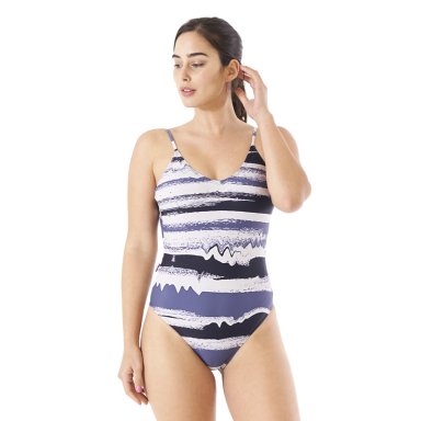 TRAJE DE BAÑO MUJER LA ANDERSON AZUL HAKA HONU - 2