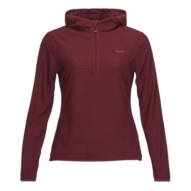 POLERON MUJER JACARANDA NANO-F 14 ZIP HOODY FRAMBUESA LIPPI - 1