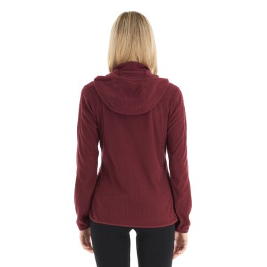 POLERON MUJER JACARANDA NANO-F 14 ZIP HOODY FRAMBUESA LIPPI - 6