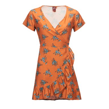 VESTIDO MUJER AFLORA DAMASCO PRINT HAKA HONU - 1