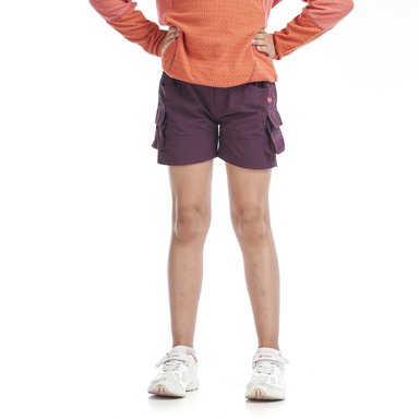 SHORT NIÑA MINI JUST-GO Q-DRY CARGO SHORTS VINO LIPPI - 2
