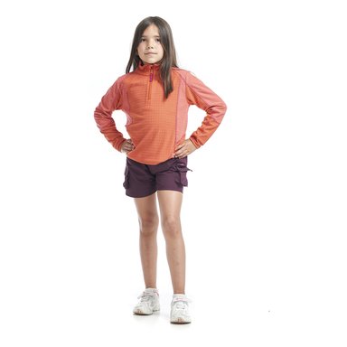 SHORT NIÑA MINI JUST-GO Q-DRY CARGO SHORTS VINO LIPPI - 5