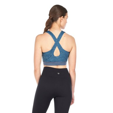 PETO MUJER IN-MOTION CROSSBACK BRA MELANGE CELESTE LIPPI - 6