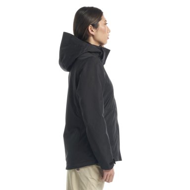 CHAQUETA MUJER TRES CRUCES FUSION-3 HOODY JACKET NEGRO / NEGRO LIPPI V22 - 4