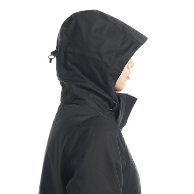 CHAQUETA MUJER TRES CRUCES FUSION-3 HOODY JACKET NEGRO / NEGRO LIPPI V22 - 9