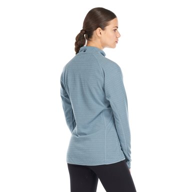 POLERON MUJER JACARANDA NANO-F 1/4 ZIP CELESTE LIPPI - 5