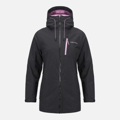 CHAQUETA MUJER YETI EN COLOR NEGRO HAKA HONU - 1