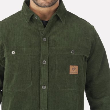 CAMISA HOMBRE MERMELADA DE PERLA VERDE MILITAR HAKA HONU - 4