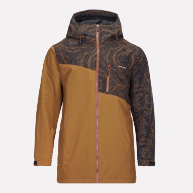CHAQUETA HOMBRE YETI PRINT TERRACOTA HAKA HONU - 1