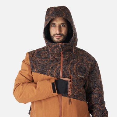 CHAQUETA HOMBRE YETI PRINT TERRACOTA HAKA HONU - 4