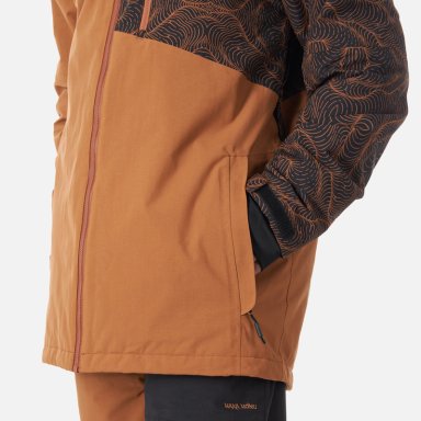 CHAQUETA HOMBRE YETI PRINT TERRACOTA HAKA HONU - 7