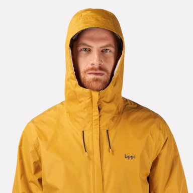 CHAQUETA HOMBRE SHIELD B-DRY HOODY JACKET MOSTAZA LIPPI - 4