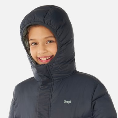 CHAQUETA NIÑA ALL WINTER STEAM-PRO HOODY JACKET AZUL PIEDRA LIPPI - 4