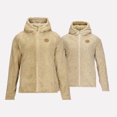 CHAQUETA MUJER BI-POLAR CRUDO HAKA HONU I22 - 1