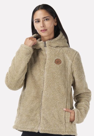 CHAQUETA MUJER BI-POLAR CRUDO HAKA HONU I22 - 2