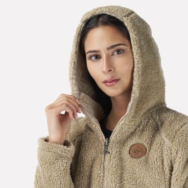 CHAQUETA MUJER BI-POLAR CRUDO HAKA HONU I22 - 6