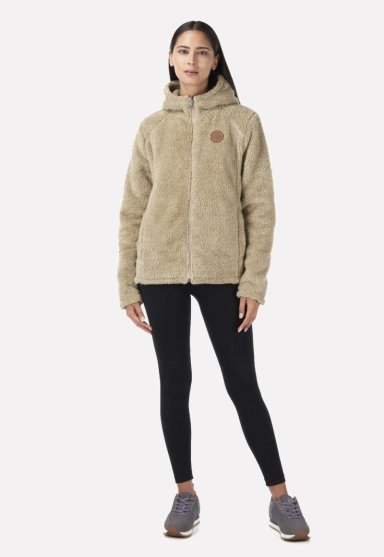 CHAQUETA MUJER BI-POLAR CRUDO HAKA HONU I22 - 7