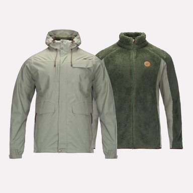 CHAQUETA HOMBRE KILPERRY VERDE HAKA HONU - 1