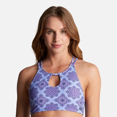 TRAJE DE BAÑO MUJER HAKA HONU FONDO DE BIKINI FULL PRINT LILA - 5