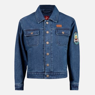 CHAQUETA MUJER JAMES JEANS AZUL HAKA HONU V23 - 1
