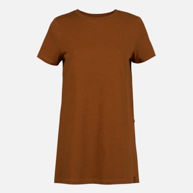 POLERA MUJER NATURAL TERRACOTA HAKA HONU - 1