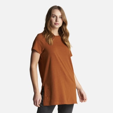 POLERA MUJER NATURAL TERRACOTA HAKA HONU - 3