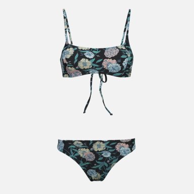 TRAJE DE BAÑO MUJER SIRENA FULL PRINT AZUL OSCURO HAKA HONU - 1