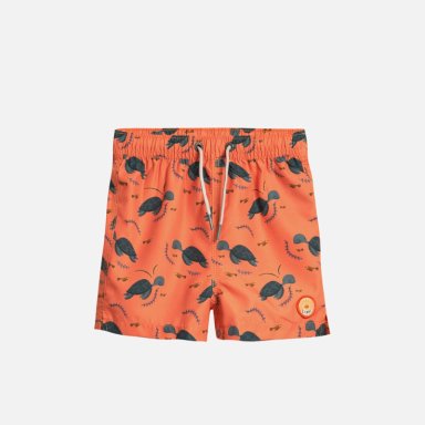 SHORT NIÑO LIPPI MOSTAZA BABY BOY BELUGA SWIMWEAR PRINT - 1