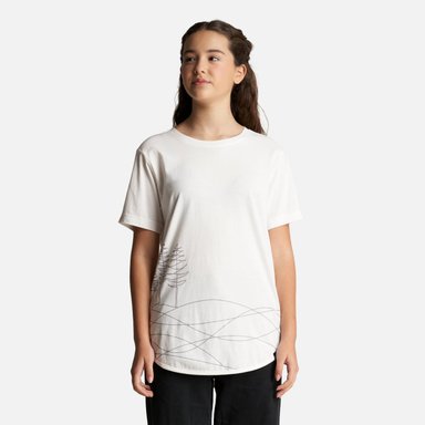 POLERA ALGODÓN NIÑA LIPPI BLANCO TEEN GIRL ESSENTIAL T-SHIRT - 2