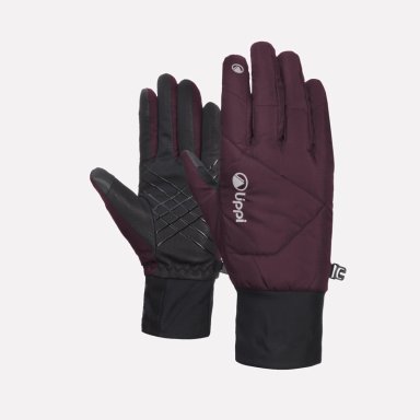 GUANTE OUTDOOR NYLON LIPPI UNISEX ASPEN DOWN GLOVE VINO - 1