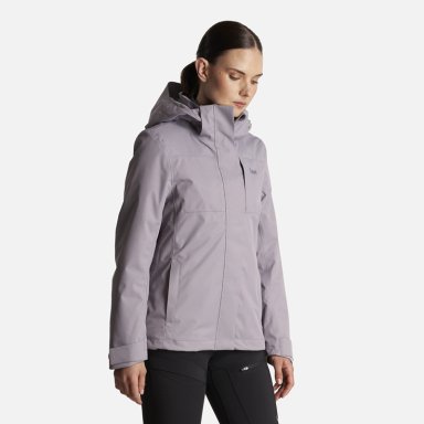 CHAQUETA MUJER TRES CRUCES FUSION-3 HOODY JACKET MALVA/GRIS MEDIO LIPPI - 3