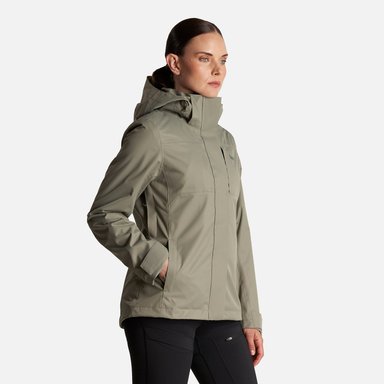 CHAQUETA MUJER TRES CRUCES FUSION-3 HOODY JACKET LAUREL/VERDE BOTELLA LIPPI - 3
