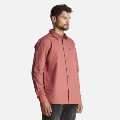 CAMISA HOMBRE ALLOY LONG SLEEVE SHIRT MELANGE TERRACOTA LIPPI - 3