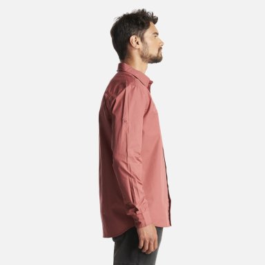 CAMISA HOMBRE ALLOY LONG SLEEVE SHIRT MELANGE TERRACOTA LIPPI - 4