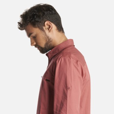 CAMISA HOMBRE ALLOY LONG SLEEVE SHIRT MELANGE TERRACOTA LIPPI - 6