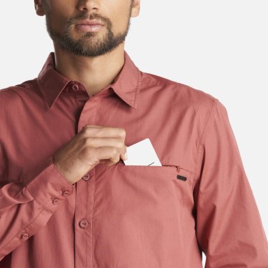 CAMISA HOMBRE ALLOY LONG SLEEVE SHIRT MELANGE TERRACOTA LIPPI - 7