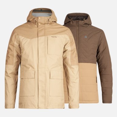 CHAQUETA HOMBRE PERRO GUAPO CAMEL HAKA HONU - 1