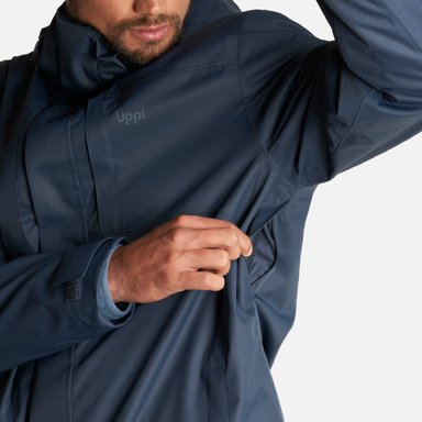 CHAQUETA HOMBRE TRES CRUCES FUSION-3 HOODY JACKET AZUL NOCHE LIPPI - 9