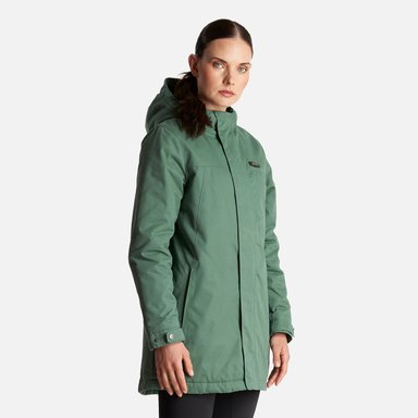 CHAQUETA MUJER PEUMO CANVAS HOODY JACKET VERDE BOTELLA LIPPI - 2