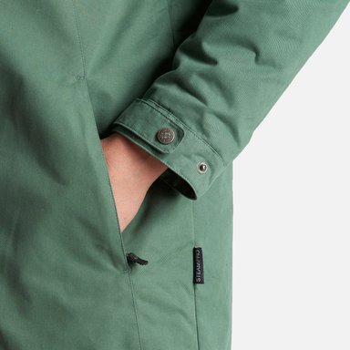 CHAQUETA MUJER PEUMO CANVAS HOODY JACKET VERDE BOTELLA LIPPI - 8