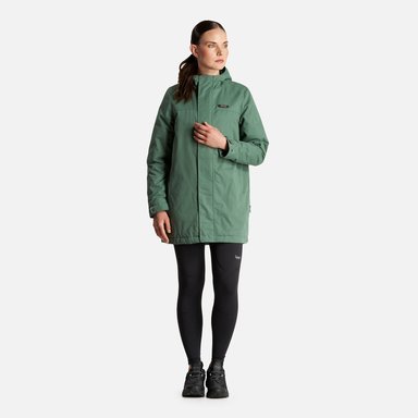 CHAQUETA MUJER PEUMO CANVAS HOODY JACKET VERDE BOTELLA LIPPI - 9
