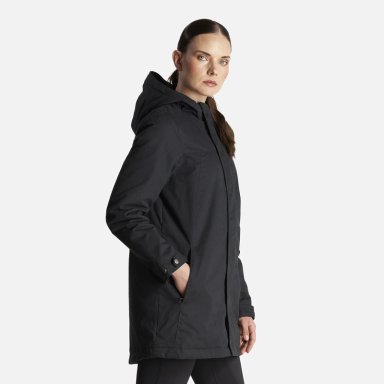 CHAQUETA MUJER PEUMO CANVAS HOODY JACKET NEGRO LIPPI - 3