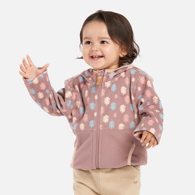 CHAQUETA BABY GIRL POOFY SWEATSHIRT ROSA CLARO LIPPI - 1