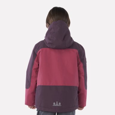 CHAQUETA NIÑA LIPPI ROSA ANDES SNOW B-DRY HOODY JACKET OSCURO - 2