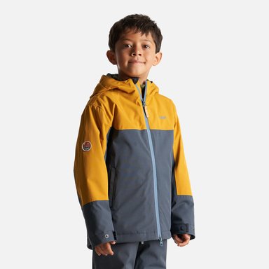 CHAQUETA NIÑO SIERRA NEVADA B-DRY STEAM-PRO HOODY JACKET AZUL NOCHE/MOSTAZA LIPPI - 3